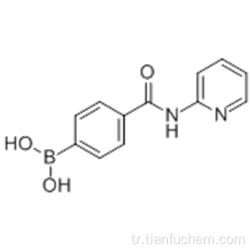 4- (PYRIDIN-2-YL) AMİNOKARBONİLLİFENİLBORONİK ASİT CAS 850568-25-1